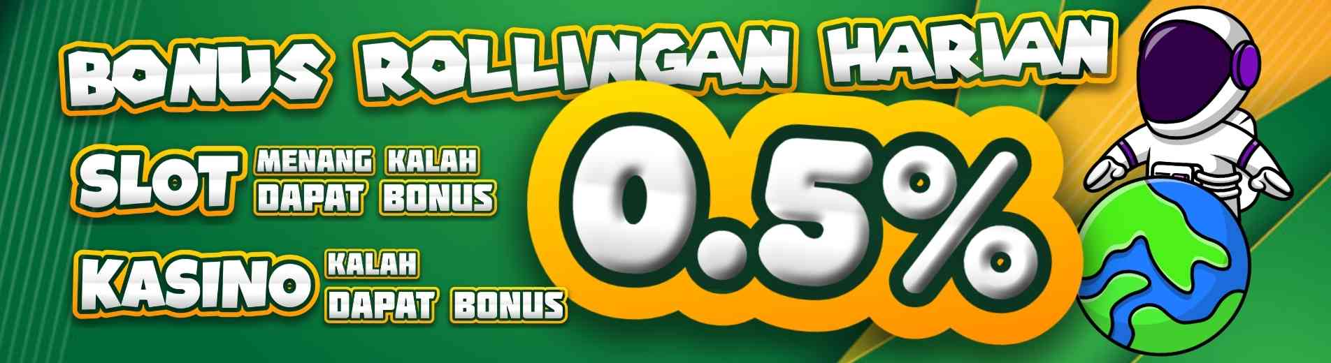 BONUS ROLLINGAN 0.5%